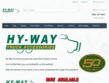 Tablet Screenshot of hyway.com.au